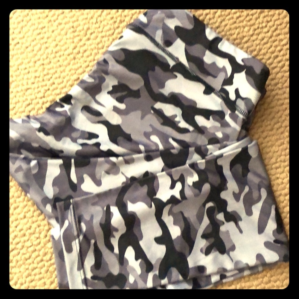 Aspire comfort stretch pants camouflage grey